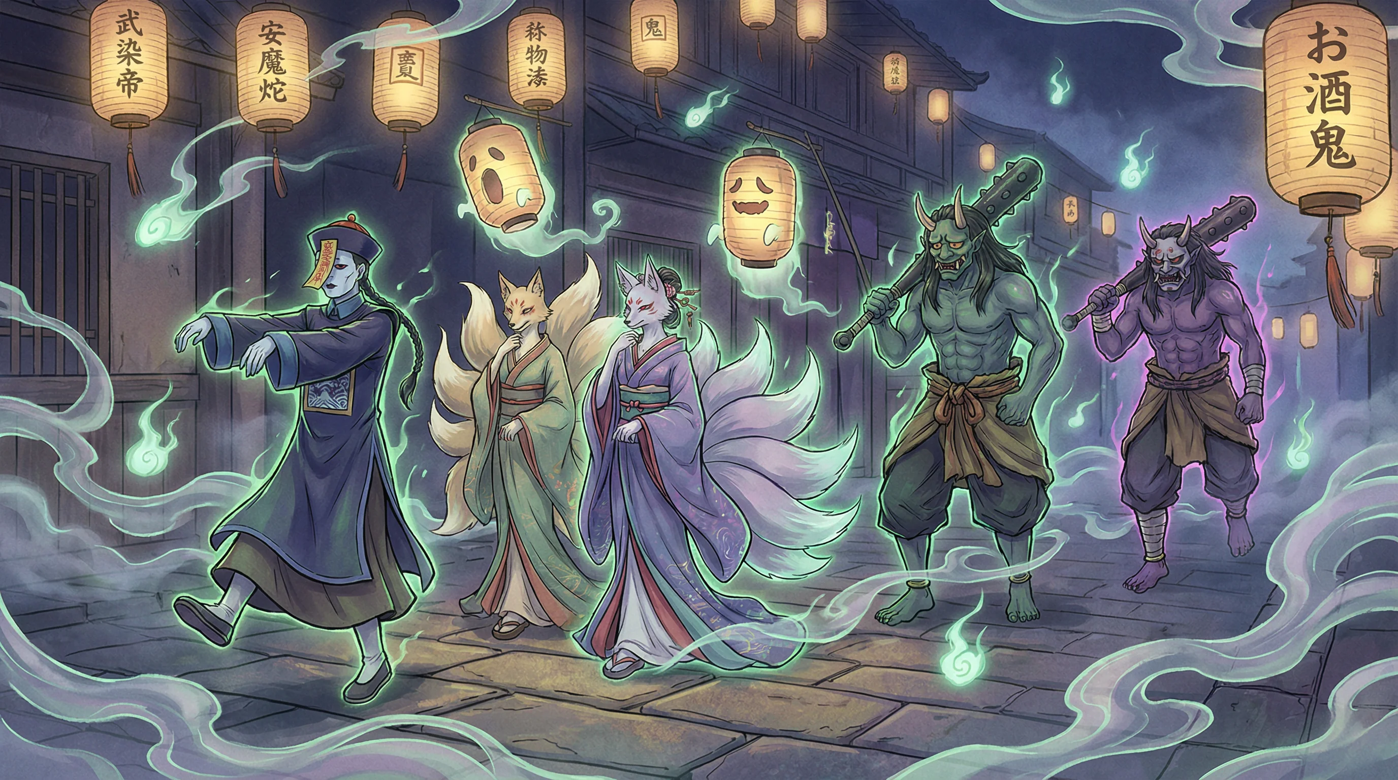 百鬼夜行 - 欧美色情 中日鬼怪动漫